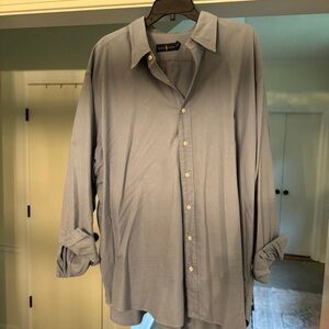 Ralph Lauren Men's Light Blue Casual Button Down Shirt